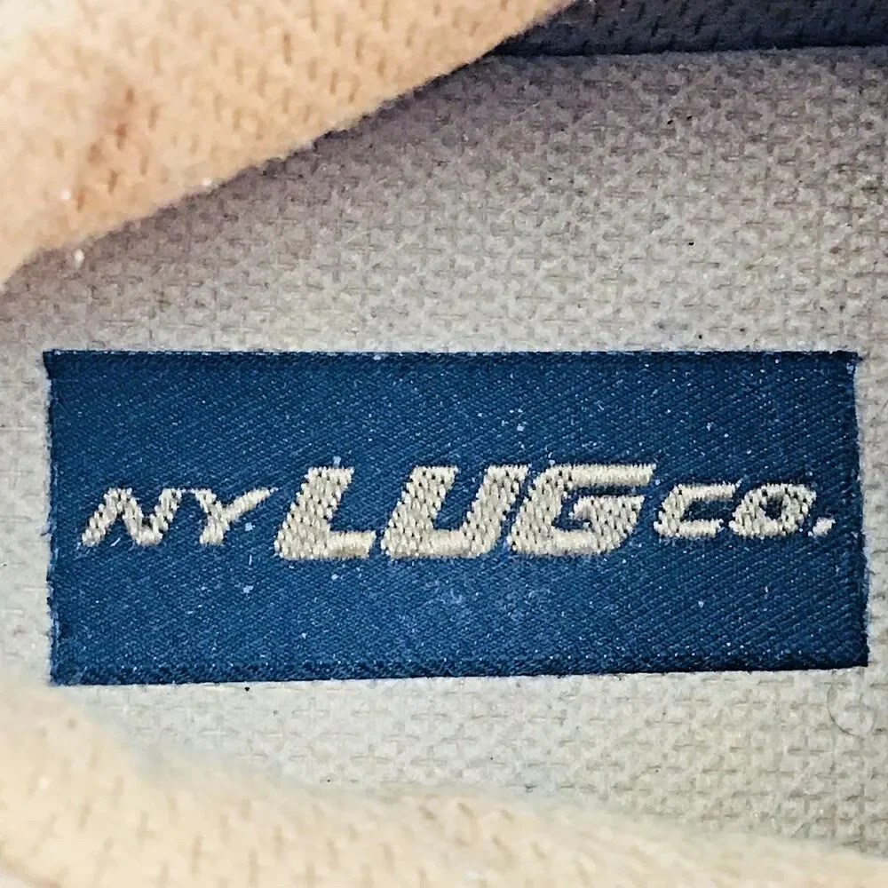 Lugz Wheat Nubuck Leather Shoes MMUM750 Men's 6.5  Lace Up Low Top Casual Derby